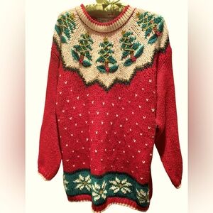 Vintage RARE FIND Christmas Women's Sweater